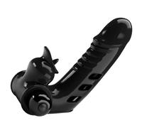 Pretty Love Corbin - Funda vibradora para dedos (índice y medio), negra