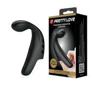 Pretty Love Dedal Vibrador Gorgon Negro