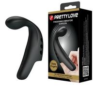 Pretty Love Dedal Vibrador Gorgon Negro