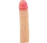 PRETTY LOVE - DEREK FUNDA PENE CON EXTENSIÓN DE 7.6 CM NATURAL