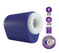 PRETTY LOVE - DJ LADY MASTURBADOR MASCULINO CON VIBRACIÓN 5 CONFIGURACIONES MORADO