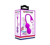 Pretty love - elvira bolas vibradoras recargable morado