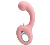 Pretty Love Erynnyes - Vibrador para punto G con estimulador clitoriano, rosa