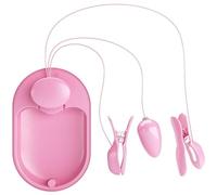 Pretty love - surprise box pinzas electro estimulacion rosa