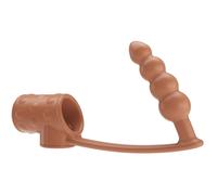 PRETTY LOVE - FUNDA PARA PENE CON PLUG ANAL NATURAL