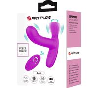 Pretty Love Geri Masajeador Clítoris Control Remoto Rosa 1ud