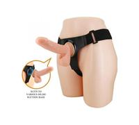 PRETTY LOVE - HARNESS BRIEFS ARNÃS UNIVERSAL CON DILDO TOM 20 CM NATURAL