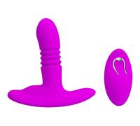 Pretty Love Heather - Plug anal con movimiento vertical y mando a distancia