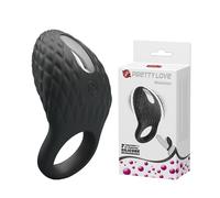 Pretty Love Heloise anillo pene cock ring negro vibrador USB