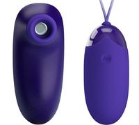 Pretty Love Huevo vibrador portátil recargable y estimulador de golpeteo