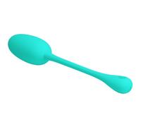 PRETTY LOVE Huevo Vibrador Recargable Verde Agua - Diseño Elegante Para Placer Personalizado