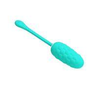 Pretty Love Huevo Vibrador Textura Marina Verde Agua 1 ud