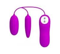 Pretty love irma huevo vibrador doble
