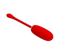 Pretty Love Julius - Huevo vibrador compacto recargable USB, rojo