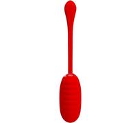 PRETTY LOVE SMART KIRK HUEVO VIBRADOR RECARGABLE ROJO