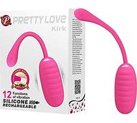 Pretty Love Kirk Vibrador de huevo Deep Rose Ø 3,5 x 8 cm
