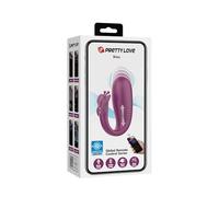 Pretty Love Klay - Huevo Vibrador Empujador (controlado por app) Púrpura 9,6
