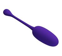 Pretty Love Knucker Huevo Vibrador Recargable Lila - Silicona Hipoalergénica Con Diseño Ergonómico