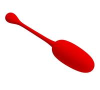 Pretty Love Knucker - Huevo vibrador recargable (Rojo)