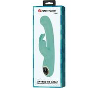 PRETTY LOVE - LAMAR VIBRADOR RABBIT & PUNTO G VERDE