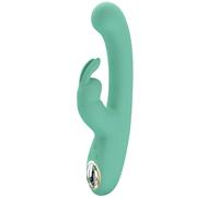 Pretty Love Lamar Vibrador Rabbit Verde - Diseño Ergonómico Para Placer Personalizado