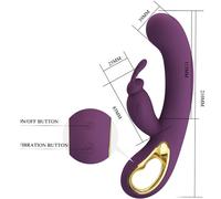 Pretty Love Liam Vibrador Rabbit - Diseño Elegante Con Motores Duales Para Placer Personal