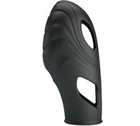 PRETTY LOVE LICH - Vibrador de dedo de silicona, negro
