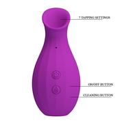 PRETTY LOVE - MAGIC BOTTLE SUCCIONADOR DE CLÍTORIS RECARGABLE MORADO