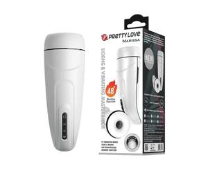 PRETTY LOVE MARISSA MASTURBADOR MASCULINO VIBRACI”N, CALOR, VOZ Y SUCCI”N