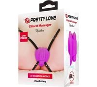 Pretty Love Masajeador De Clitoris Heartbeat 10 Modos De Vibracion Morado