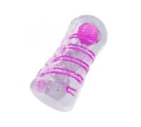 PRETTY LOVE - MASTURBADOR MASCULINO FANTASY ESPIRAL INTERNA Y BOLAS TRANSPARENTE