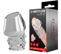 PRETTY LOVE Matias - funda/extensión transparente para pene