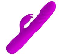 PRETTY LOVE - MELANIE VIBRADOR CONEJO RECARGABLE MORADO