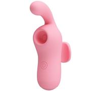 Pretty Love Mini Fun Toys Magic Fairy - Vibrador de dedo y estimulador por succión