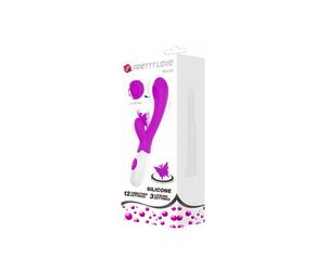 Pretty Love Moth Licking & Vibrating Lila 1 ud