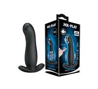 Pretty Love – Masajeador de próstata Mr Play – 12,7 cm recargable negro 150 g 1 ud