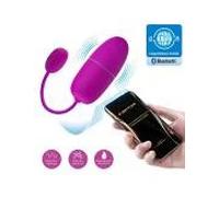 Pretty love - nymph huevo vibrador controlado por app violeta