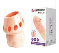 Pretty Love Oscar - Funda extensora para pene (tono natural)