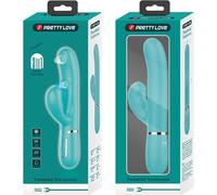 Pretty Love Perlita Vibrador Punto G 3 en 1 Multifunción Verde Agua 1 ud