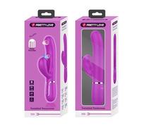 PRETTY LOVE - PERLITA VIBRADOR PUNTO G 3 EN 1 MULTIFUNCIÓN VIOETA