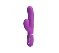 Pretty love - perlita vibrador rabbit multifunciÃ³n 3 en 1 morado