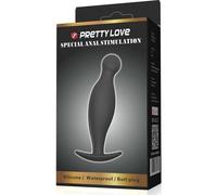 Pretty Love Plug Anal Silicona 11.7 cm Negro 1 ud