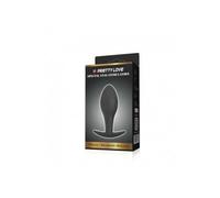 Pretty Love Plug Anal Silicona Ancla 8.5 Cm Negro 1ud