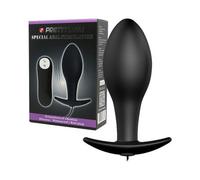 Pretty Love Plug Anal Silicona Forma Ancla 12 Modos Vibración Negro 1ud