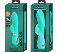 Pretty Love Prescott Vibrador Punto G Multifunción Verde Agua - Diseño Ergonómico Para Placer Interno Y Externo