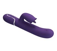 Pretty Love Rabbit - Vibrador con estimulador de clítoris tipo lamido (morado)
