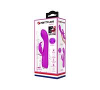 Pretty Love Balas y huevos vibradores Rachel Recargable con succionador Morado 1 ud