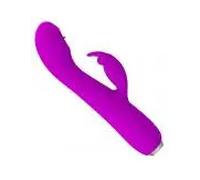 Pretty Love Balas y huevos vibradores Rachel Recargable con succionador Morado 1 ud