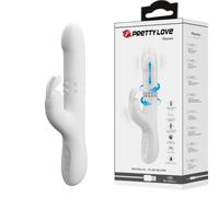 Pretty Love Reese Vibrador Con Rotación Plateado