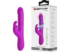 PRETTY LOVE - REESE VIBRADOR CON ROTACIÓN MORADO